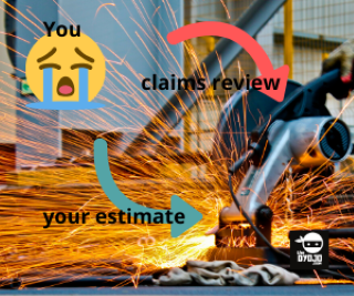 Claims review shredding your restoration estimate